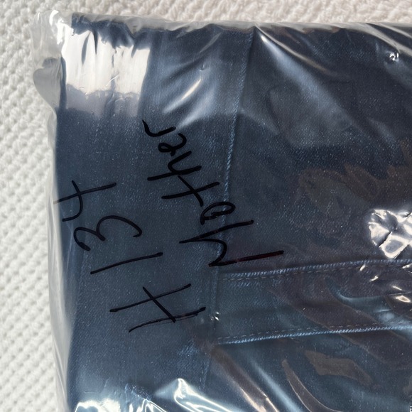 MOTHER The Hustler Roller Skimp Flare Jeans Blue Denim Front Seam High Rise 26 - Picture 12 of 12